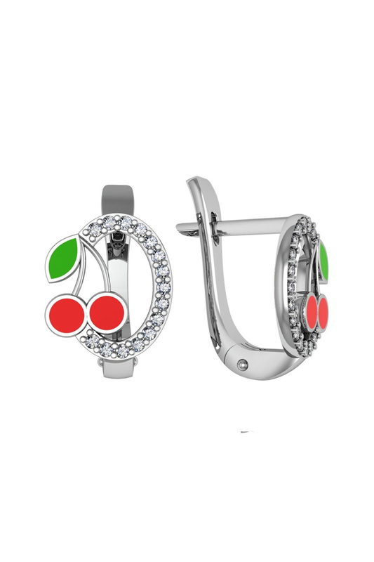 

Серьги женские из серебра ПРИВОЛЖСКИЙ ЮВЕЛИР 371640-FA11, фианит, 371640-FA11