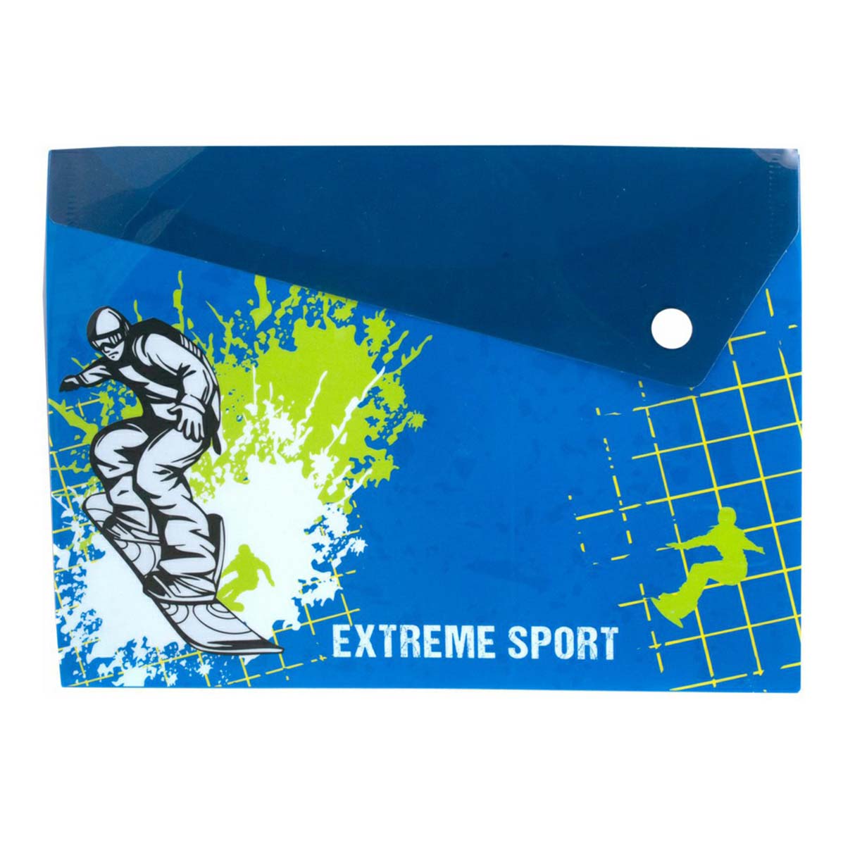 

Папка-конверт Extreme А5 на кнопке
