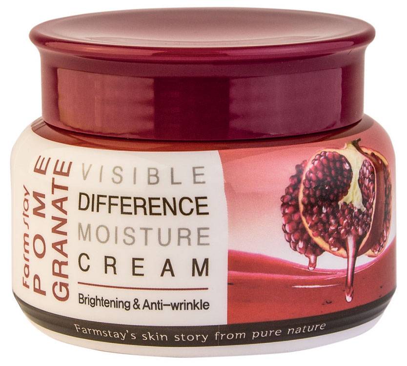 

Крем для лица с экстрактом граната farmstay pomegranatе visible difference moisture