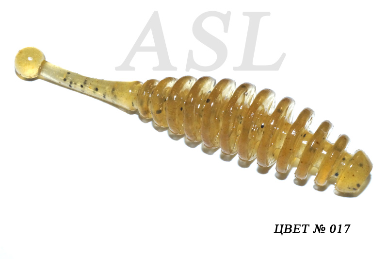 

Силиконовая приманка ASL Бу-Бу цв. 017,L-5см 10шт/уп, Бу-бу