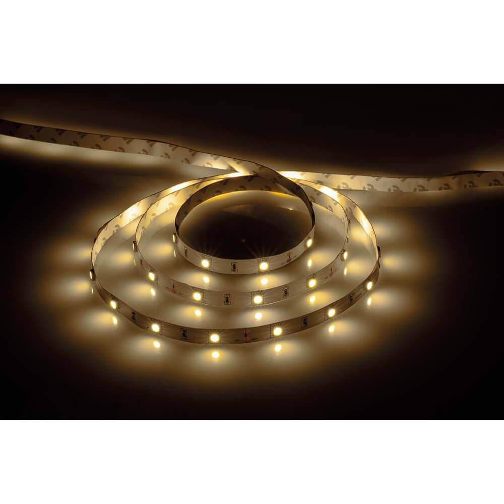 

Светодиодная лента Feron 7,2W/m 30LED/m 5050SMD теплый белый 5M LS606 27643