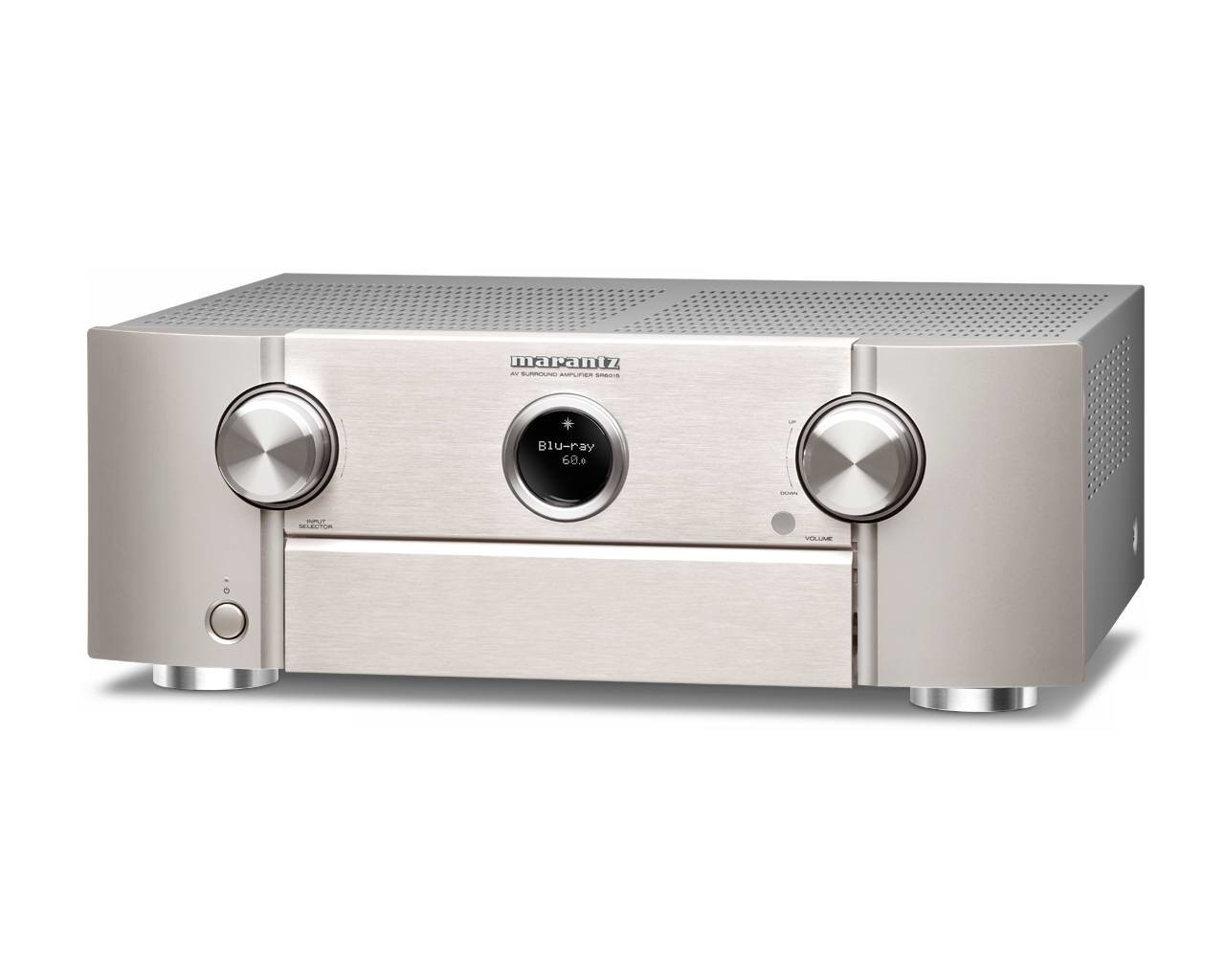 фото Ресивер marantz sr6015 silver/gold