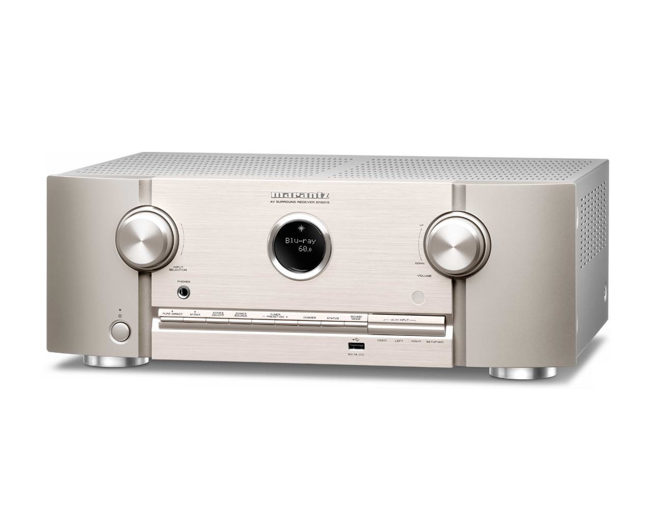 фото Ресивер marantz sr5015 silver/gold