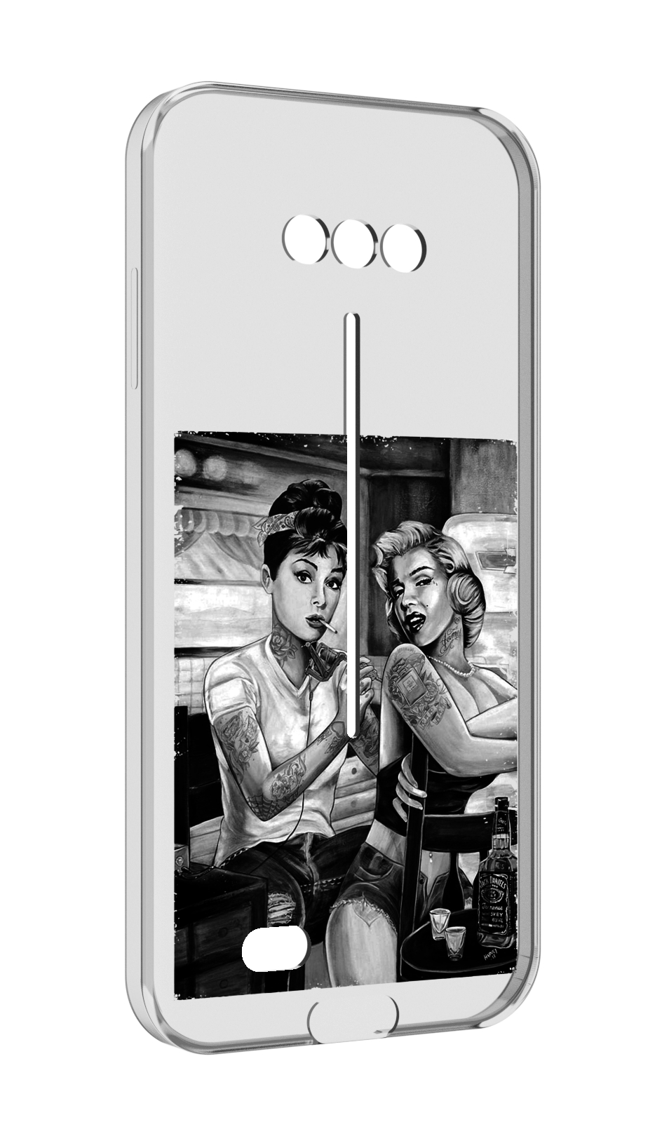 

Чехол MyPads тату мастер для Doogee S41/S41 Pro противоударный, Tocco