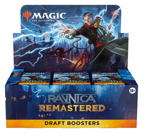 Дисплей Драфт бустеров MTGTRADE Ravnica Remastered на английском языке