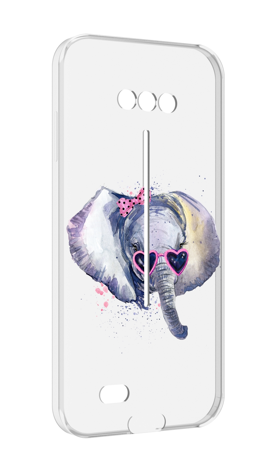 

Чехол MyPads слоник в очках для Doogee S41/S41 Pro противоударный, Tocco