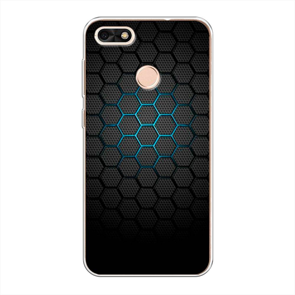 

Чехол Awog "Бирюзовые соты" для Huawei Nova Lite (2017), 64750-3