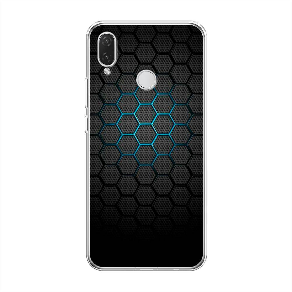 

Чехол Awog "Бирюзовые соты" для Huawei Nova 3i, 68350-3