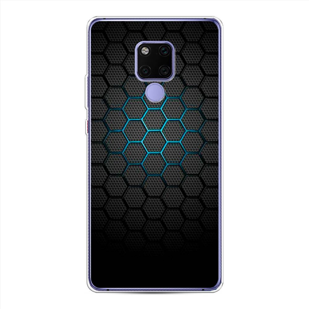 

Чехол Awog "Бирюзовые соты" для Huawei Mate 20X, 66950-3