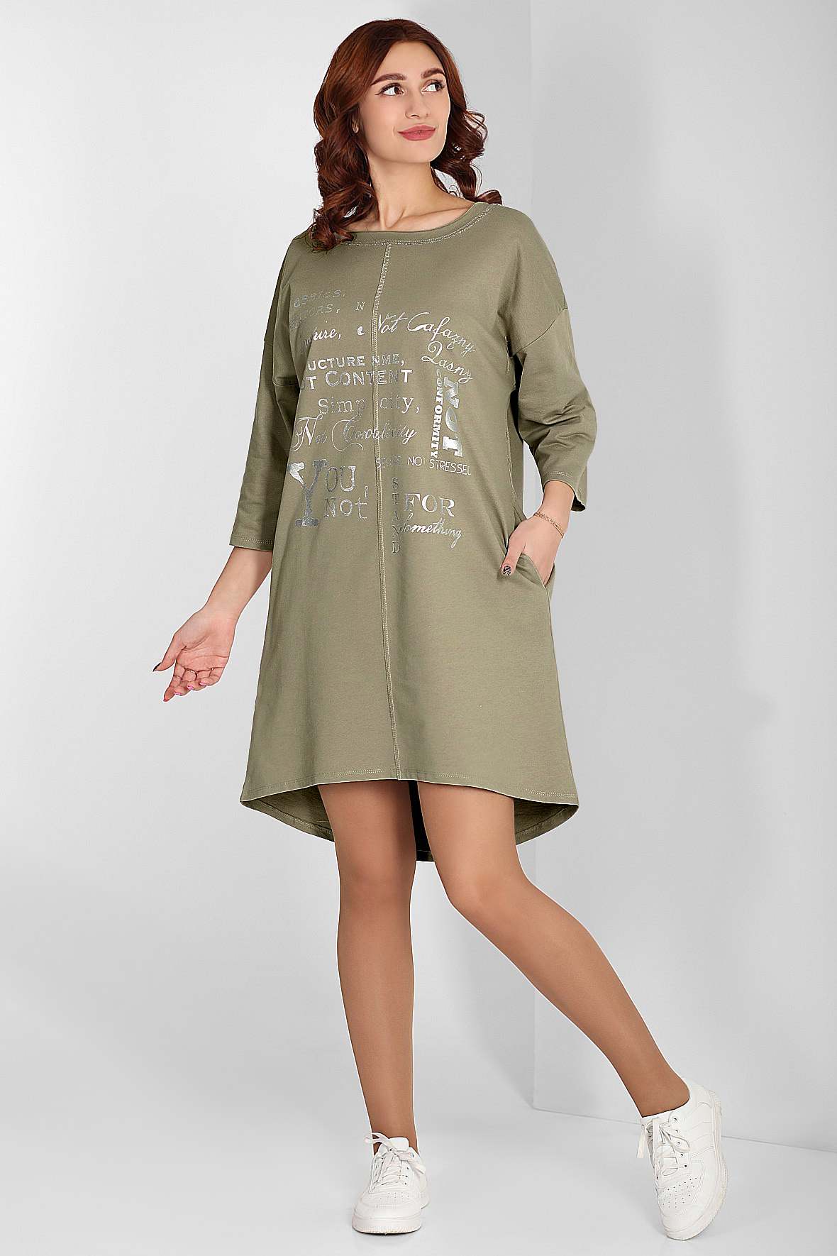 

Платье женское AlmondShop З-16 290102.С2 зеленое 56 RU, Зеленый, З-16 290102.С2