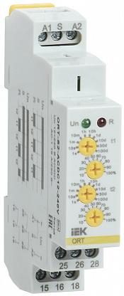 фото Реле циклическое ort 2 контакта 12-240 в ac/dc ort-s2-acdc12-240v iek