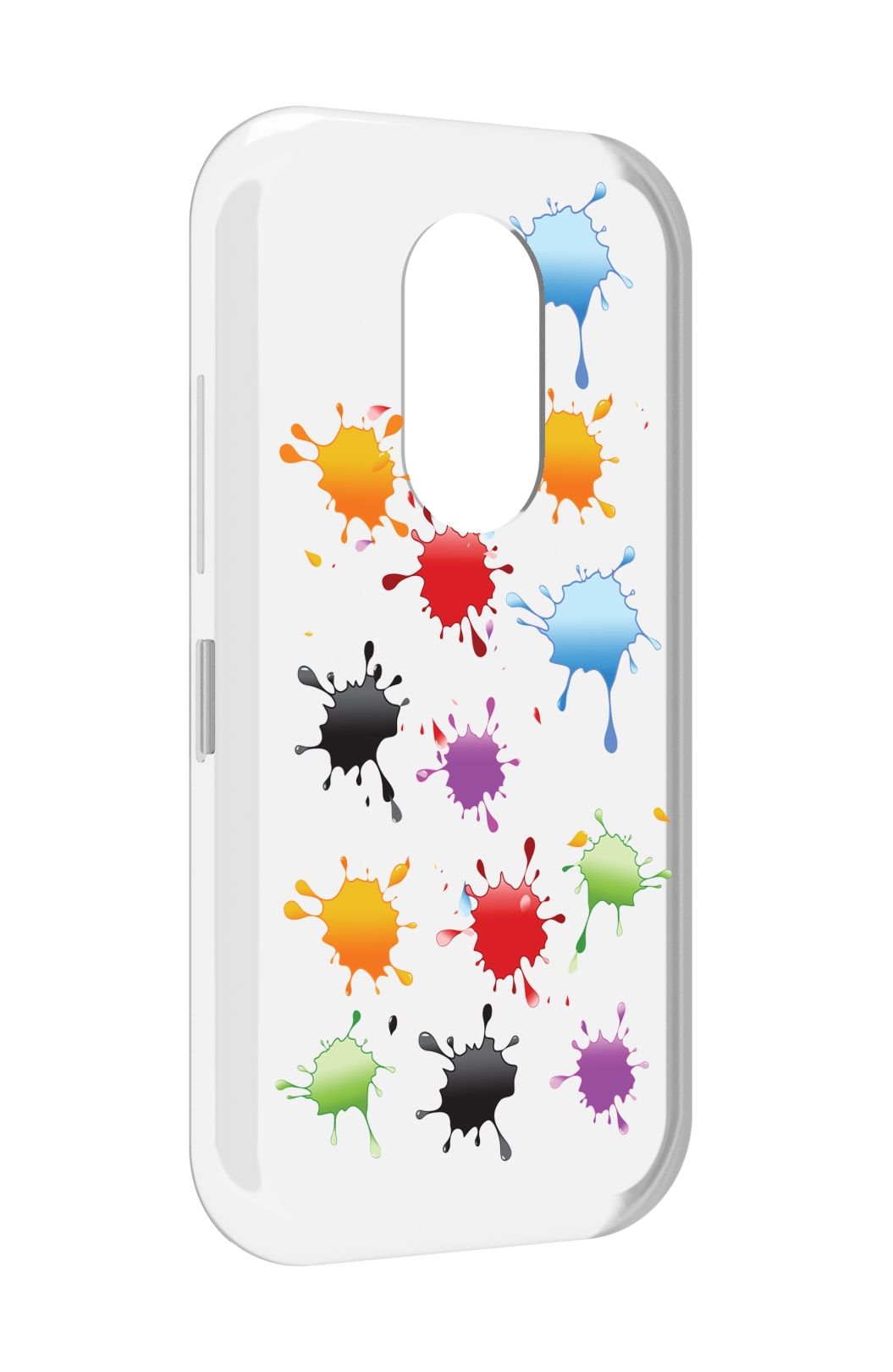 

Чехол MyPads кляксы для Doogee S61 / S61 Pro, Прозрачный, Tocco