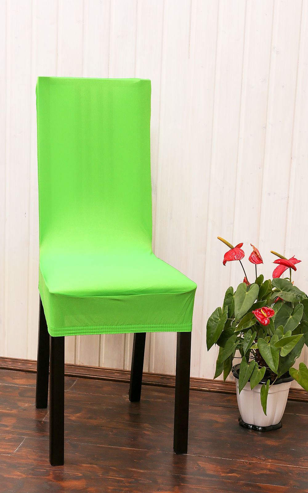 фото Чехол на стул luxalto jersey, зеленый
