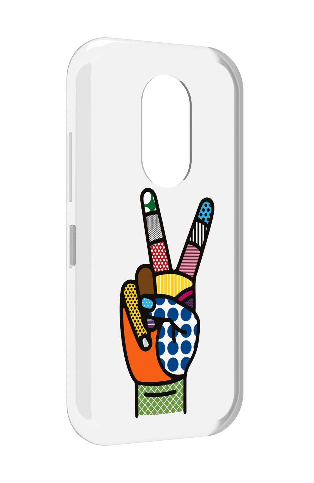 

Чехол MyPads йоу пальчики для Doogee S61 / S61 Pro, Прозрачный, Tocco
