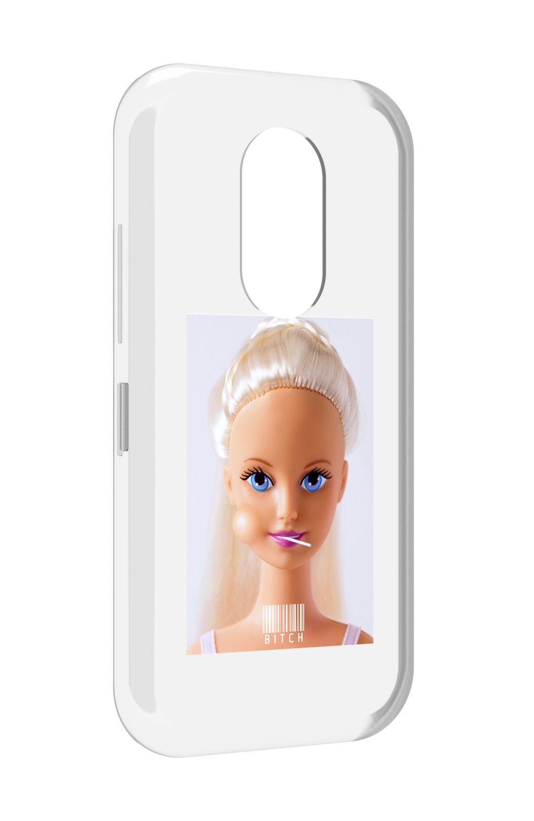 

Чехол MyPads барби для Doogee S61 / S61 Pro, Прозрачный, Tocco