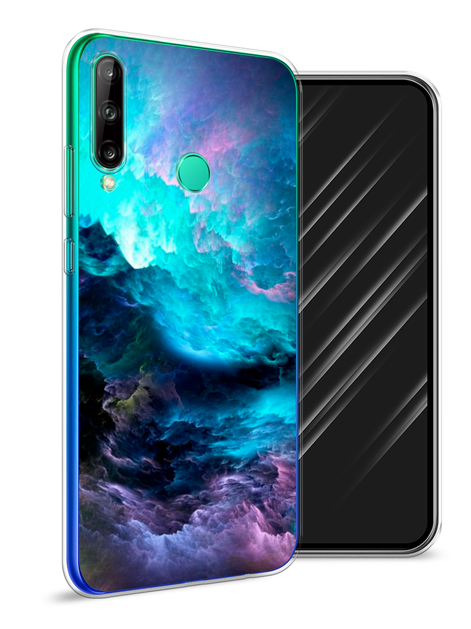 

Чехол Awog на Huawei P40 lite E "Бирюзовое небо", Фиолетовый;черный, 612450-4