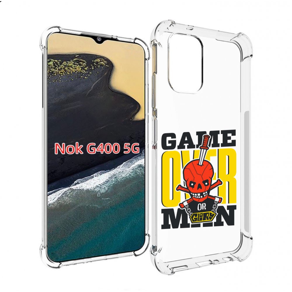 

Чехол MyPads игра-окончена-парень для Nokia G400 5G, Прозрачный, Tocco