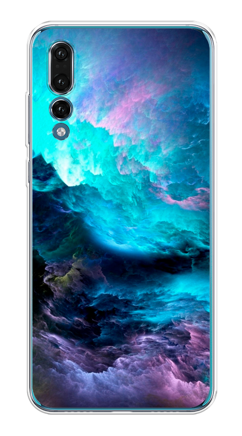 

Чехол Awog на Huawei P20 Pro "Бирюзовое небо", Фиолетовый;черный, 65050-4