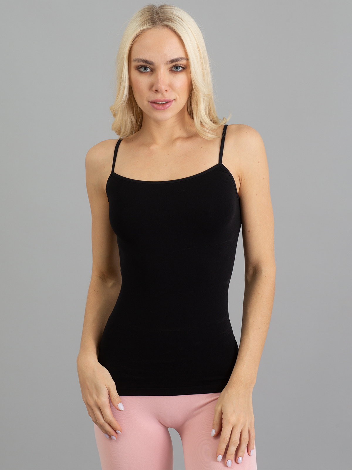 Топ женский Giulia CARACO CAMISOLE черный SM 540₽