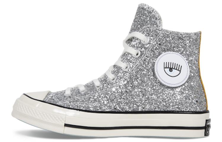 

Кеды унисекс Converse CHIARA FERRAGNI Chuck Taylor All Star 1970s серебристые 39 EU, Серебристый, CHIARA FERRAGNI x Converse Chuck Taylor All Star 1970s