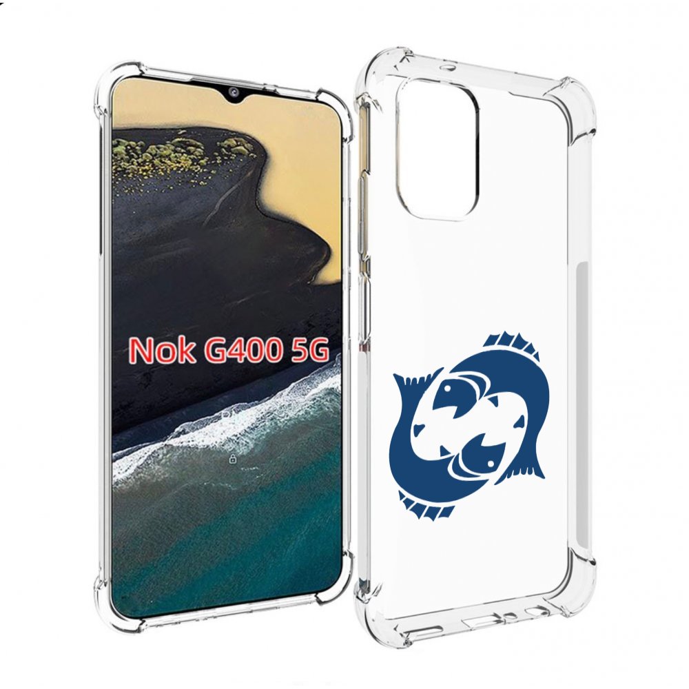 

Чехол MyPads знак-зодиака-рыбы-7 для Nokia G400 5G, Прозрачный, Tocco