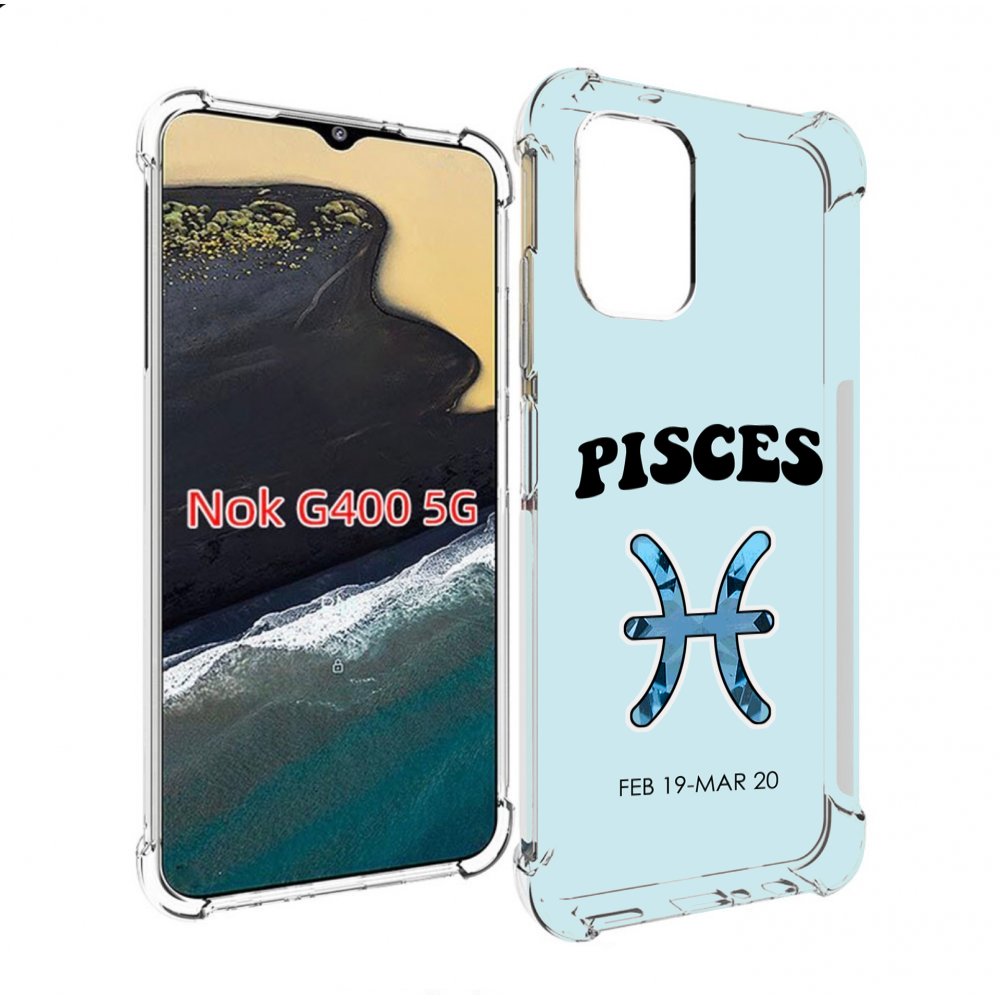 Чехол MyPads знак-зодиака-рыбы-3 для Nokia G400 5G