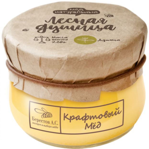 

Мёд натуральный крафтовый "Лесная душица" Берестов А.С., 260 г