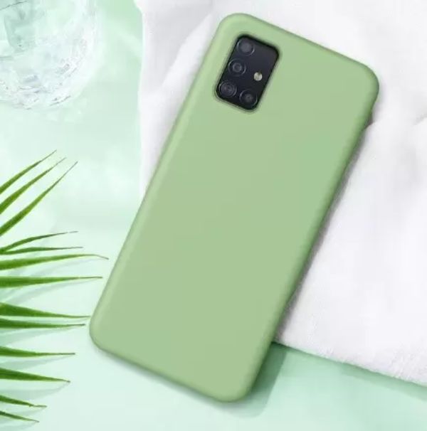 

Накладка силикон для Samsung Galaxy A71 A715 2020 Olive, Зеленый, Galaxy A71