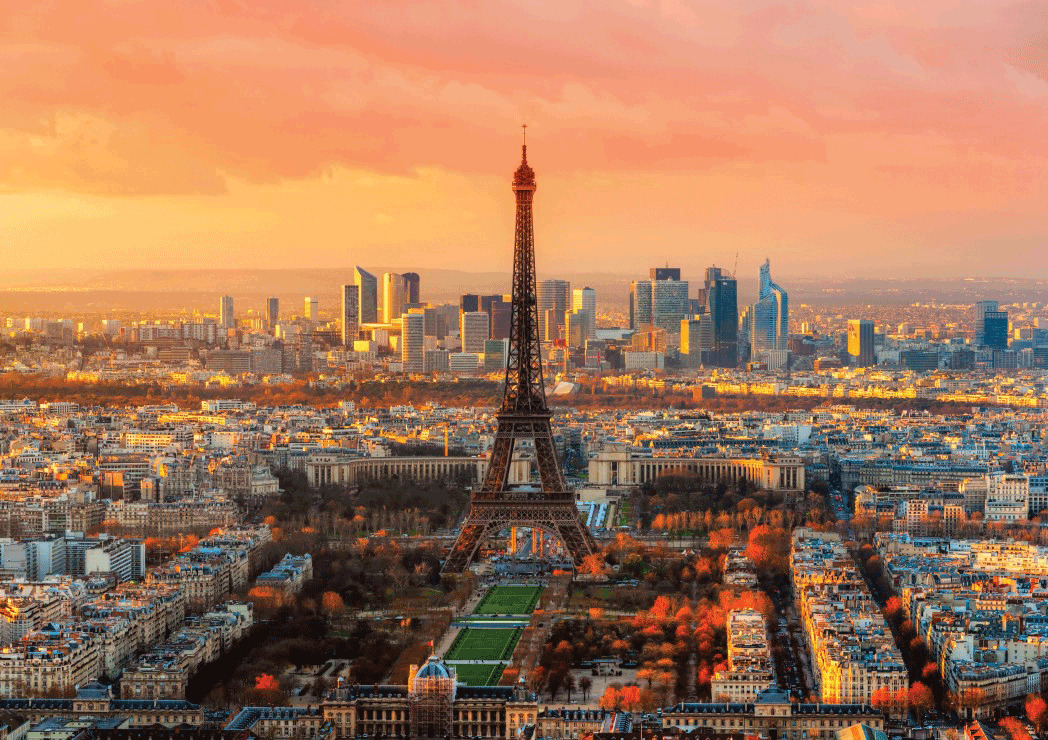 

Пазл Bluebird Eiffel Tower, Paris, France 1000 эл. BL70047