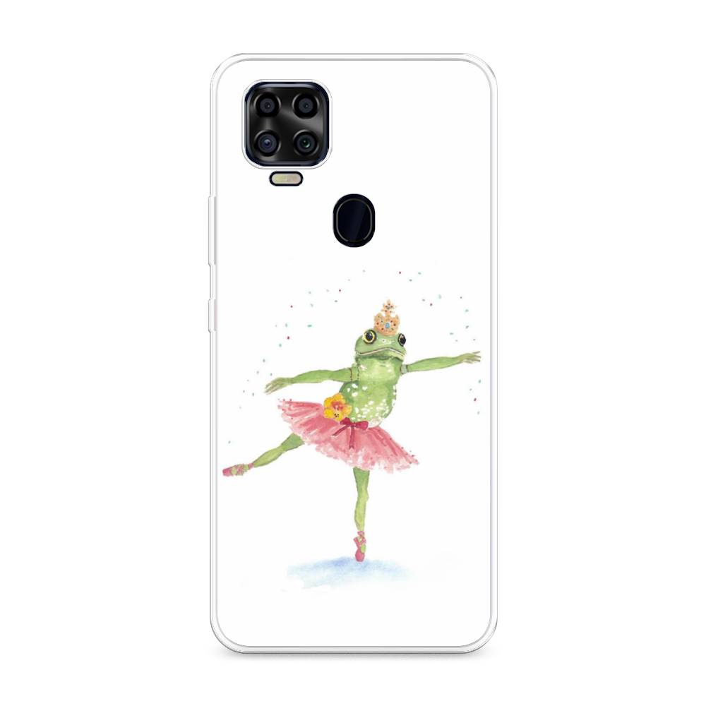 

Чехол на ZTE Blade V2020 "Лягушка-балерина", Зеленый, 134350-4