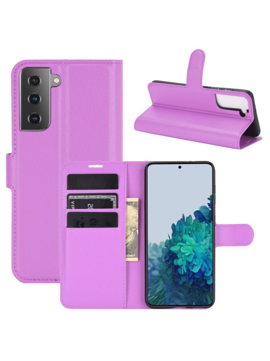 

Brodef Wallet чехол книжка для Samsung Galaxy S21 Plus/S21+ черный