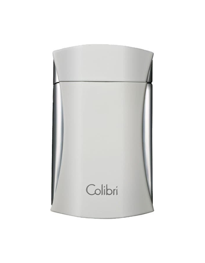 Зажигалка Colibri AMBIANCE white lacquer, polished chrome