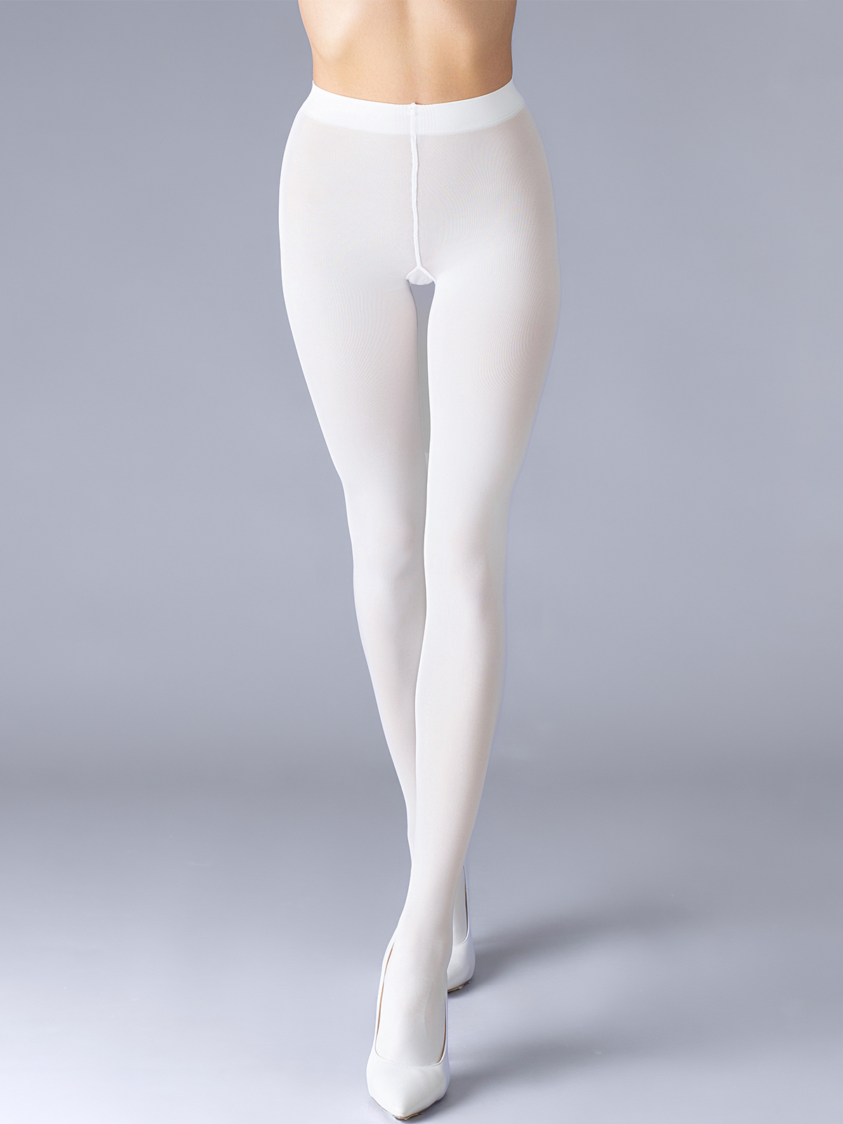 

Колготки женские Giulia BLUES 150 белые M, BLUES 150