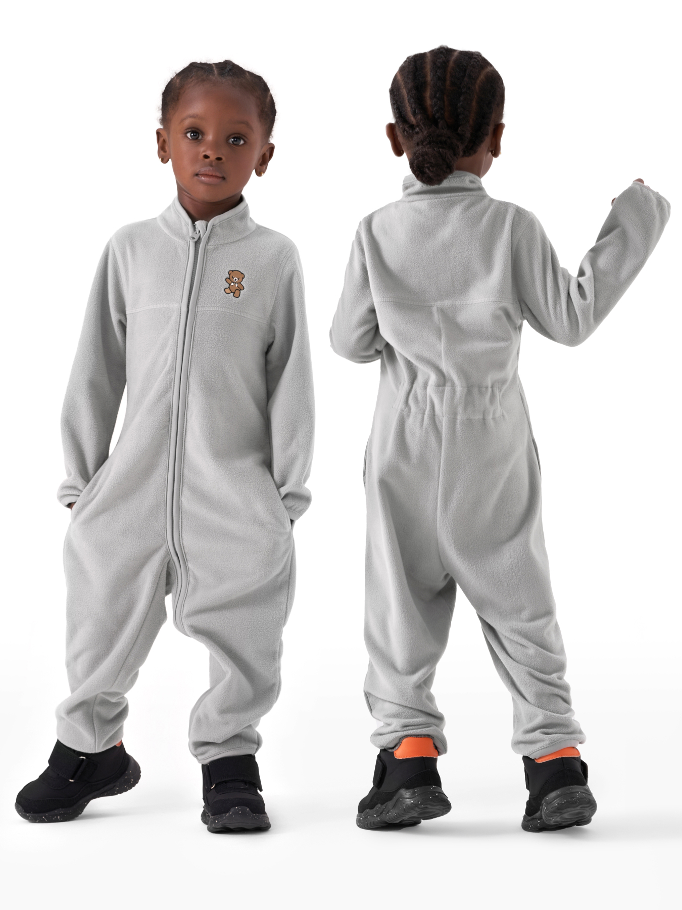 

Комбинезон детский Happy Baby 89104, grey, 104, Серый, 89104