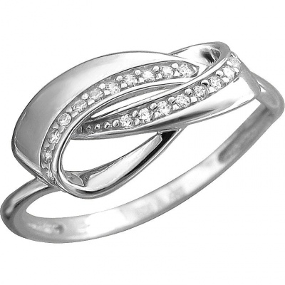 

Кольцо из серебра р. , Эстет 01К1512589, фианит, 01К1512589