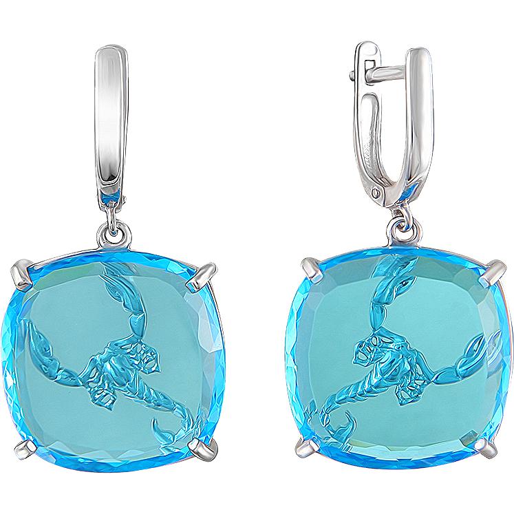 

Серьги женские из серебра Эстет С16С253138, алпанит, С16С253138