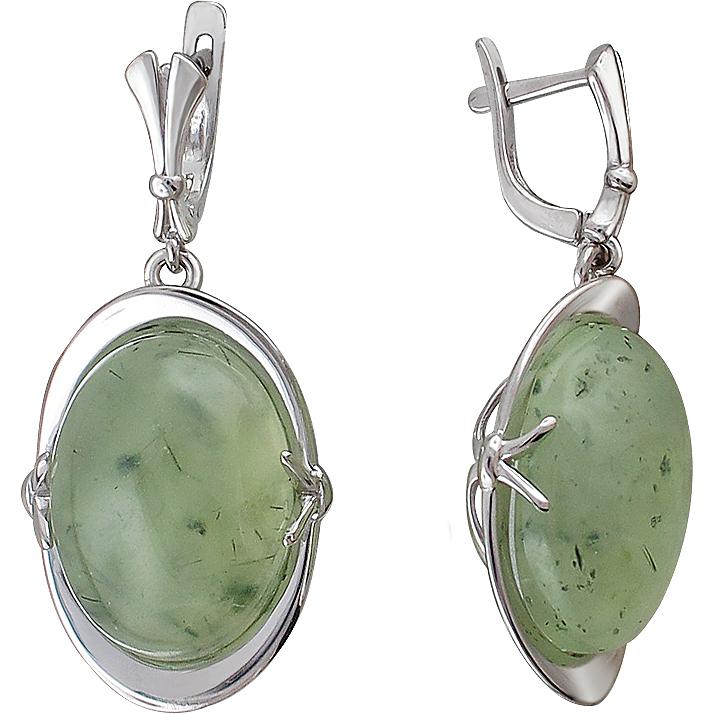 

Серьги женские из серебра Эстет С15С451505, сердолик, С15С451505