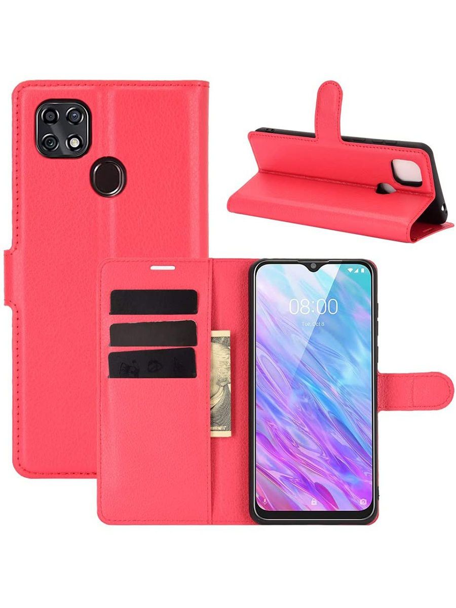 

Brodef Wallet Чехол книжка кошелек для ZTE Blade 20 фиолетовый