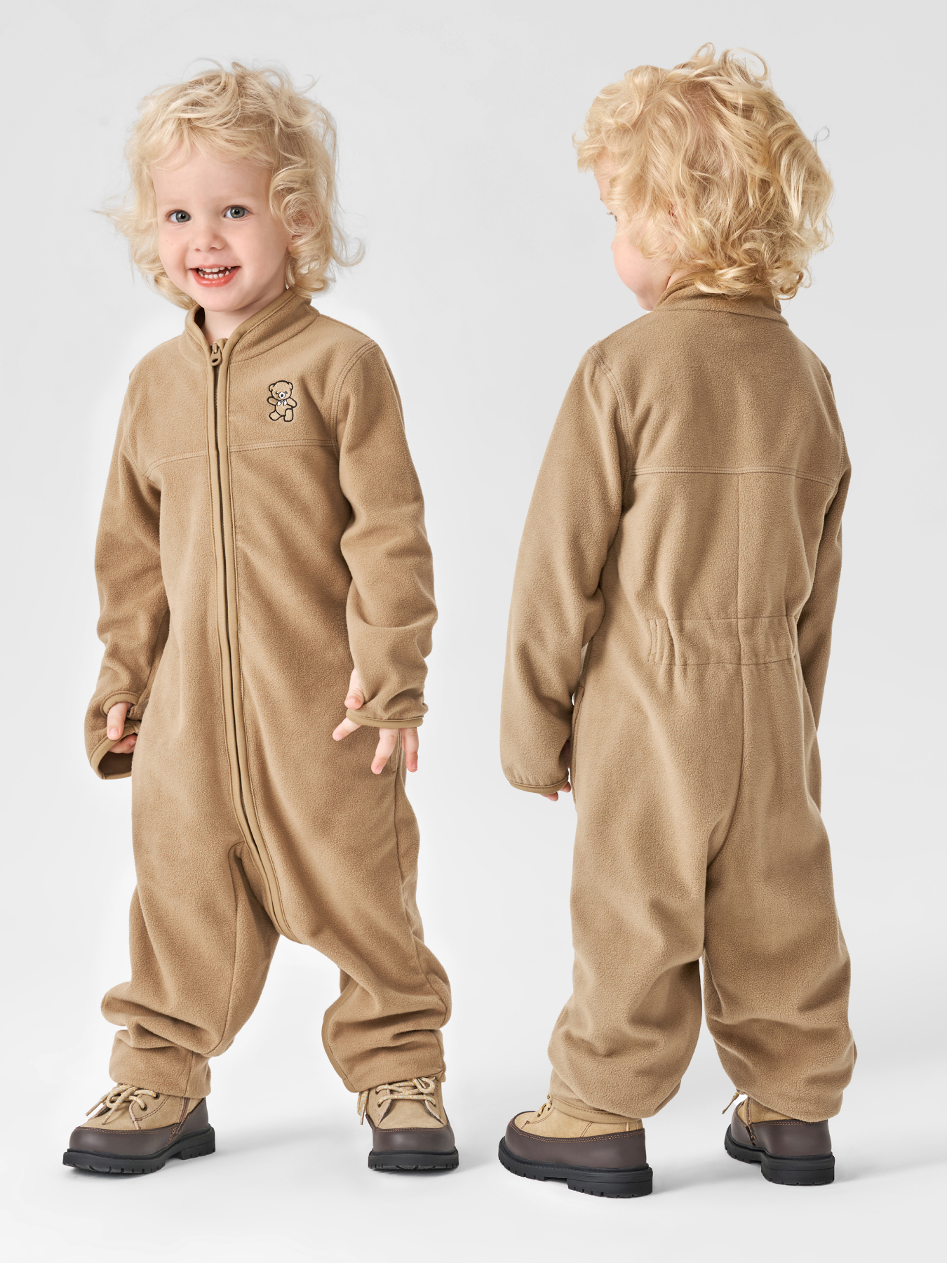 

Комбинезон детский Happy Baby 89104, caramel, 80, Коричневый, 89104