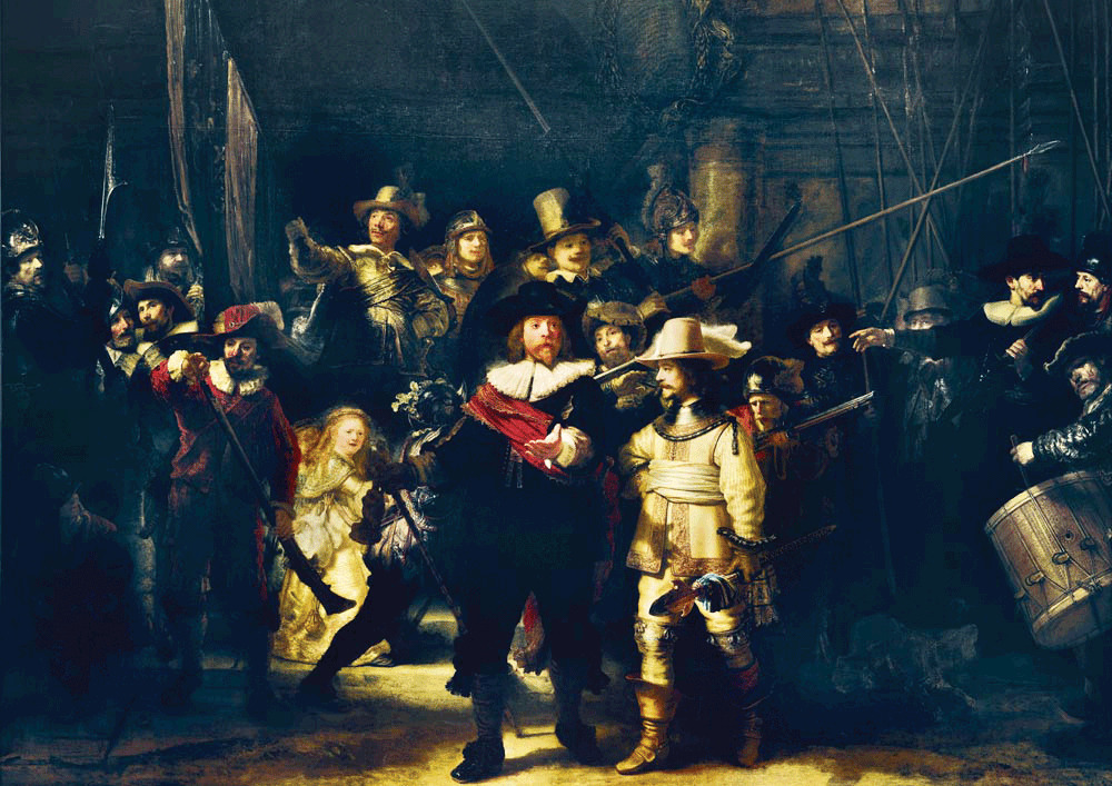 

Пазл Bluebird Rembrandt - The Night Watch, 1642, 1000 эл. BL60078