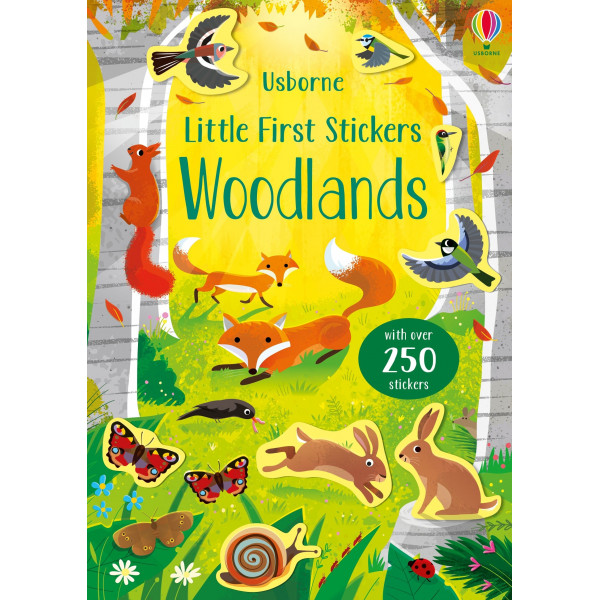 

Книга Usborne Little First Stickers Woodlands