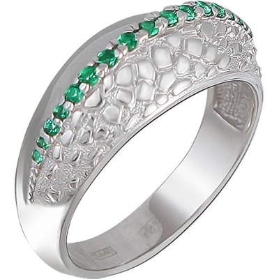 

Кольцо из серебра с фианитом р. 17 Эстет Б19К250121, Б19К250121