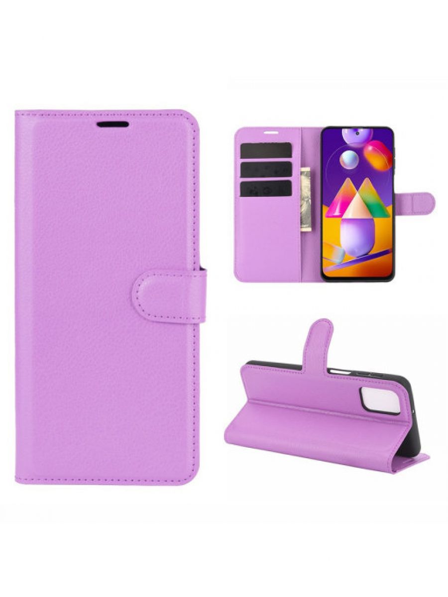 

Brodef Wallet чехол книжка для Samsung Galaxy M31s черный