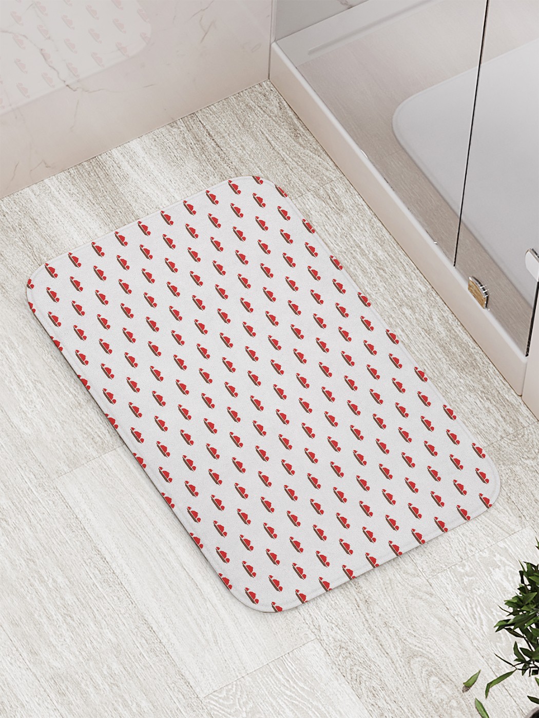 

bath_66316 Коврик противоскользящий для ванной, сауны, бассейна, 77х52 см