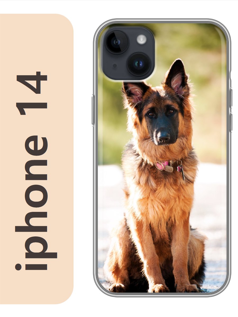 

Чехол на Apple Iphone 14 собака 818, Прозрачный, Iph14dogs