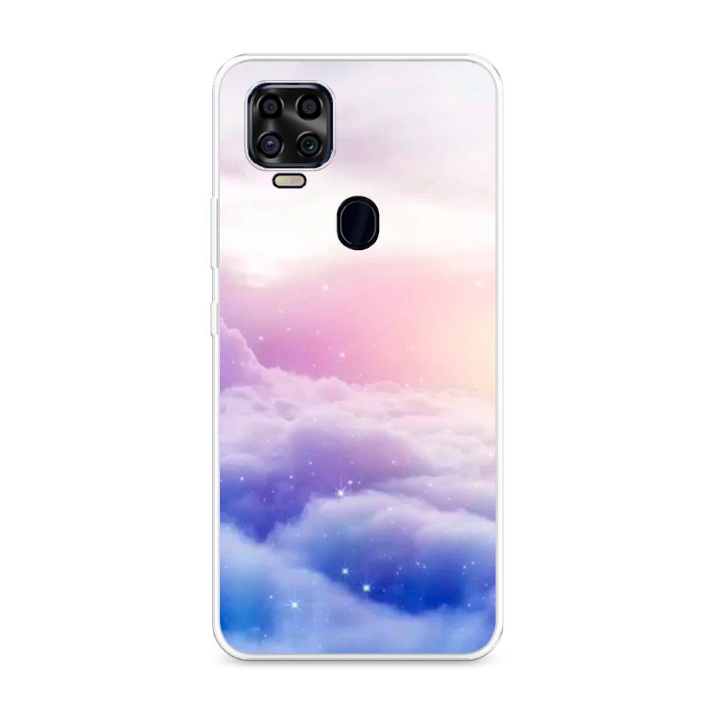 

Чехол на ZTE Blade V2020 "Небеса", Голубой;белый;розовый, 134350-2