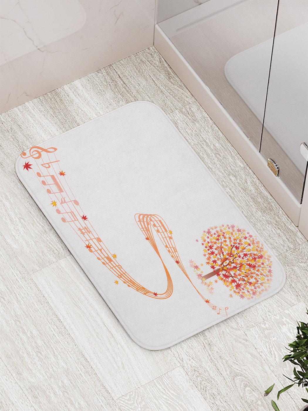 

bath_66229 Коврик противоскользящий для ванной, сауны, бассейна, 77х52 см