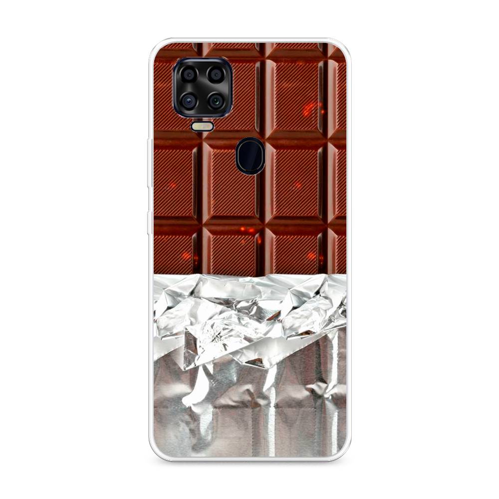 

Чехол на ZTE Blade V2020 "Шоколад в обертке", Коричневый, 134350-6