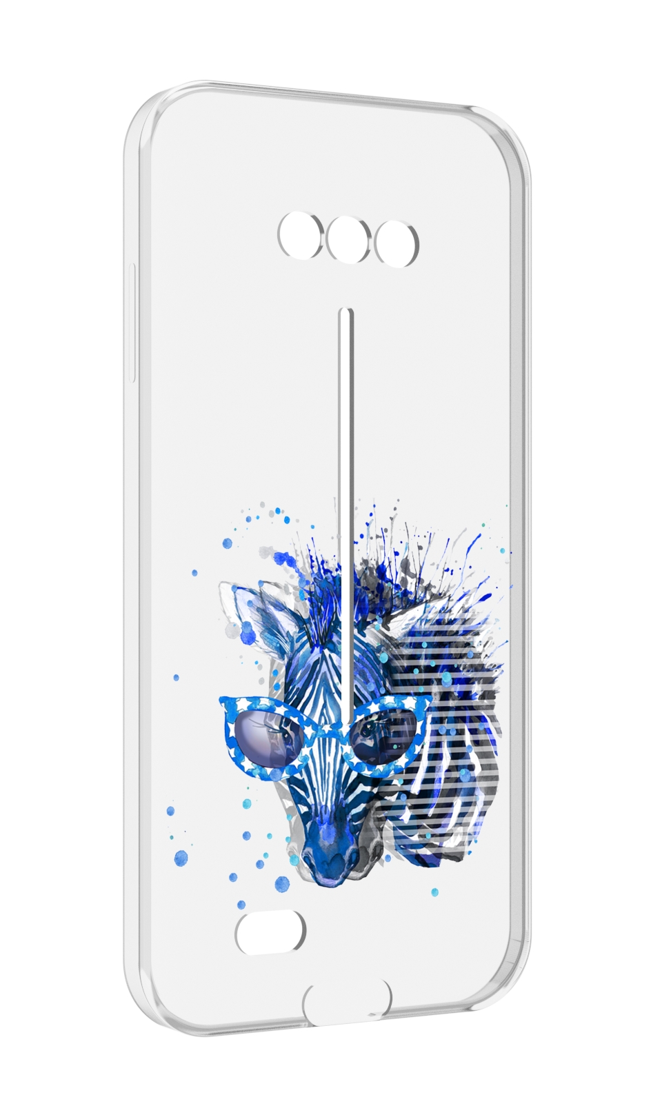 

Чехол MyPads расплывчатая зебра для Doogee S41/S41 Pro противоударный, Tocco