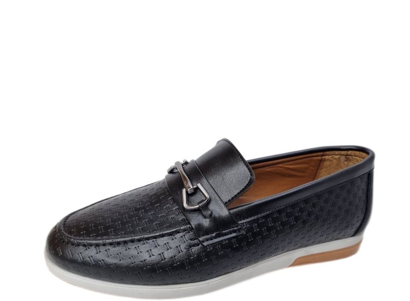 

Лоферы мужские ENRICO FANTORY 400 черные 44 RU, Черный, 400